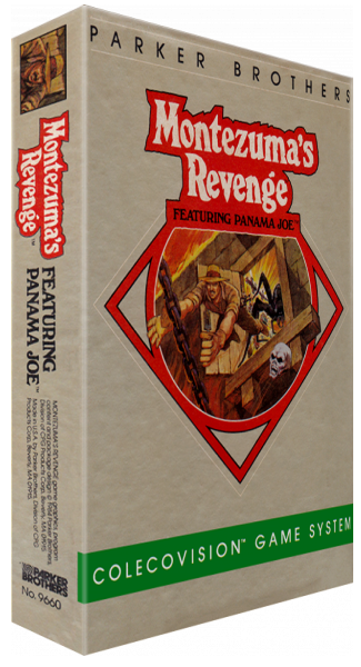 Montezuma's Revenge — box-3D (US)