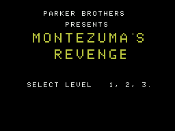 Montezuma's Revenge — sstitle (US)