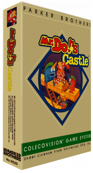 Mr. Do!'s Castle — box-3D (US)