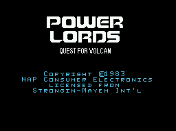 Power Lords - Quest for Volcan — sstitle (WOR)