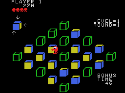 Q-bert's Qubes — ss (WOR)