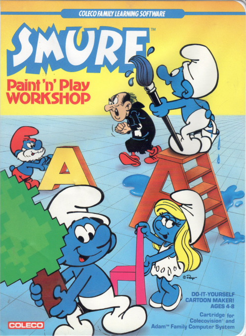 Smurf - Paint 'n' Play Workshop box art
