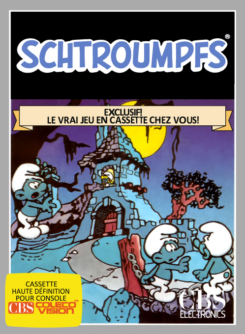 Smurf Rescue in Gargamel's Castle — box-2D (FR)