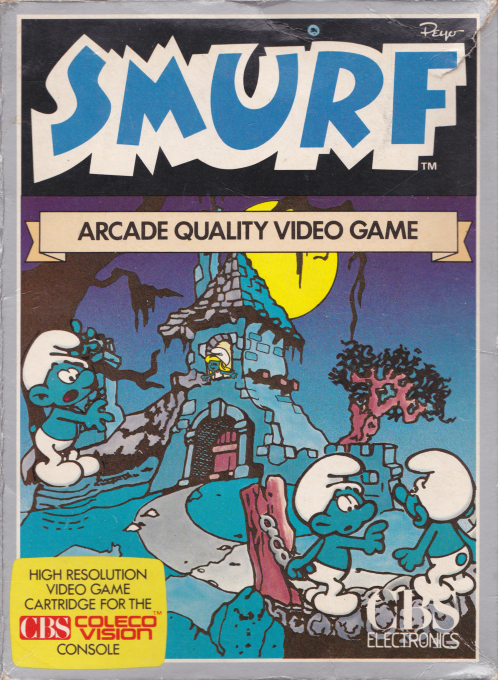 Smurf Rescue in Gargamel's Castle — box-2D (EU)