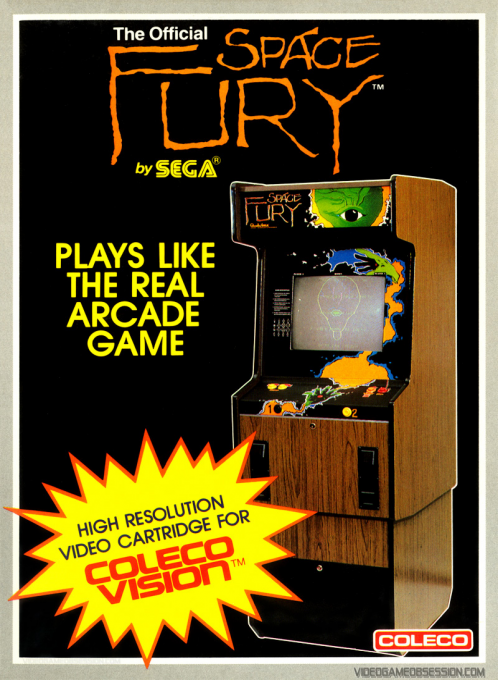 Space Fury box art