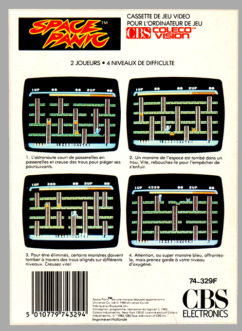 Space Panic — box-2D-back (FR)