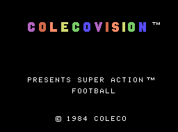 Super Action Football — sstitle (WOR)