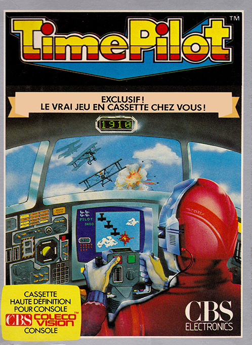 Time Pilot — box-2D (FR)