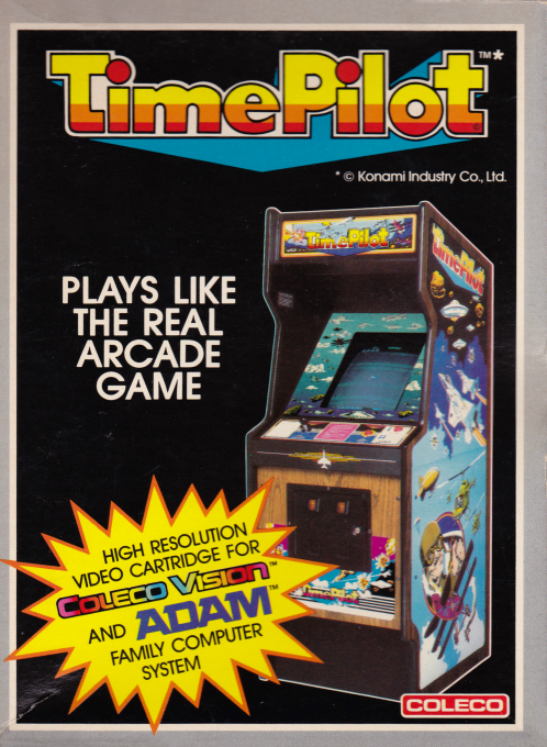 Time Pilot box art