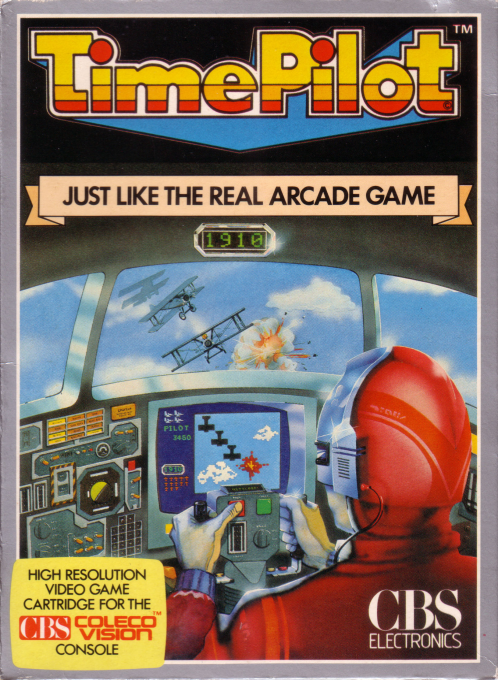 Time Pilot — box-2D (EU)