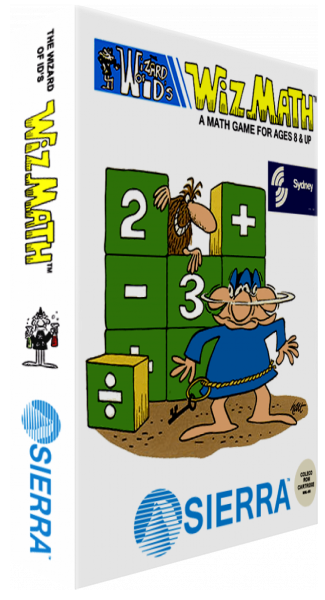 Wizard Of Id's Wizmath — box-3D (US)
