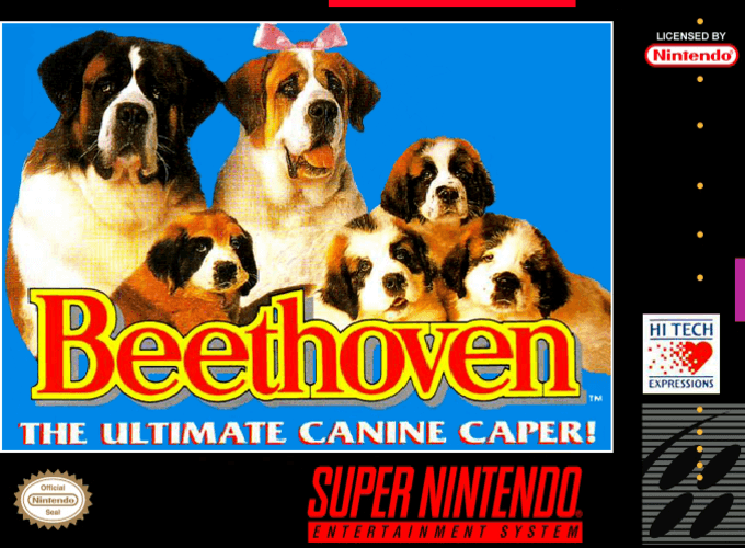 Beethoven - The Ultimate Canine Caper! box art