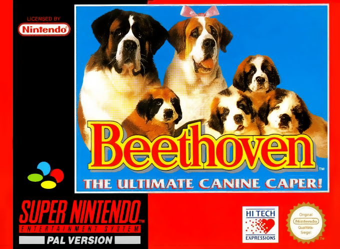Beethoven - The Ultimate Canine Caper! — box-2D (EU)