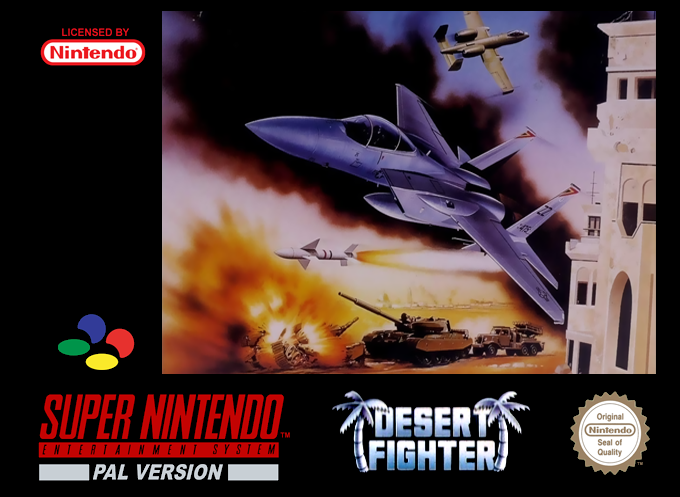Desert Fighter — box-2D (EU)