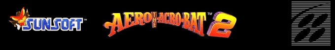 Aero The Acro-bat 2 — box-2D-side (US)