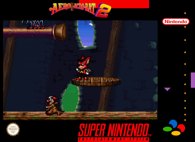 Aero The Acro-bat 2 — box-2D (SS)