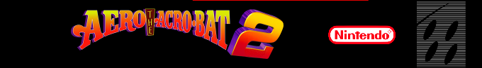 Aero The Acro-bat 2 — box-2D-side (SS)