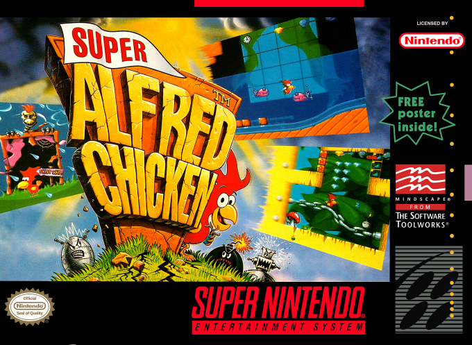 Alfred Chicken box art