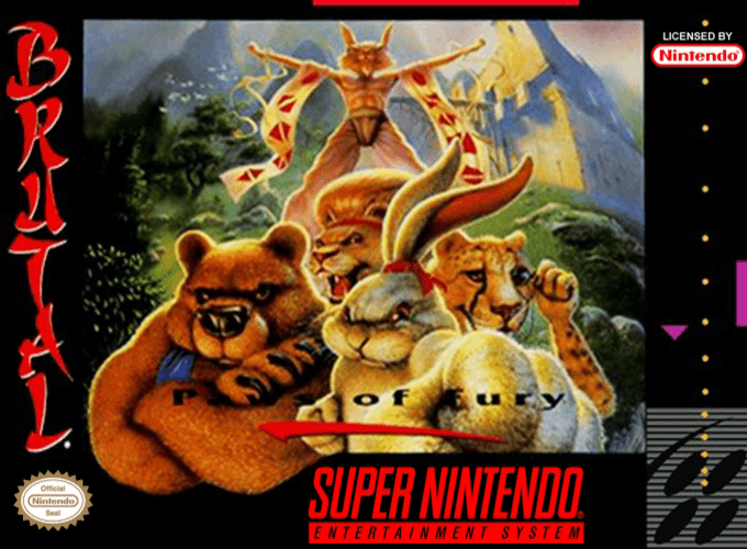 Brutal - Paws Of Fury box art