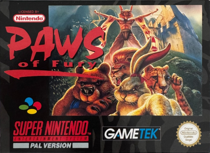 Brutal - Paws Of Fury — box-2D (DE)