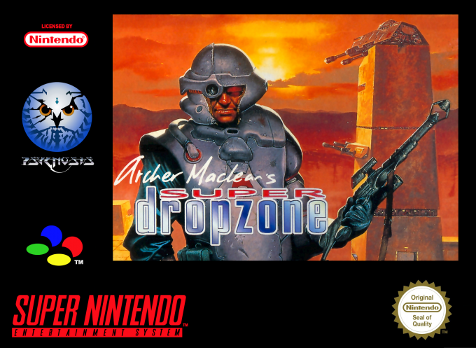 Archer Maclean's Super Dropzone box art