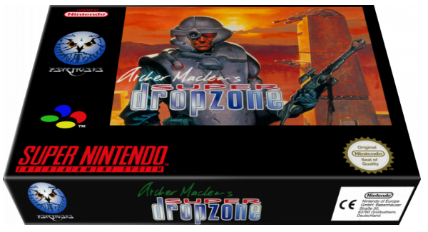 Archer Maclean's Super Dropzone — box-3D (EU)