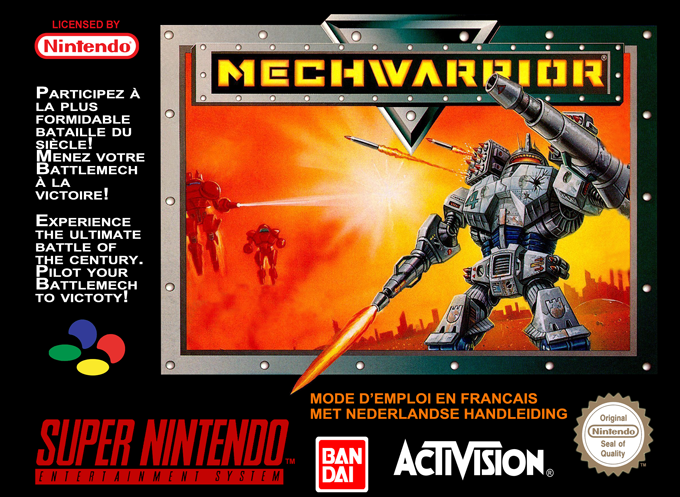 Mechwarrior — box-2D (EU)