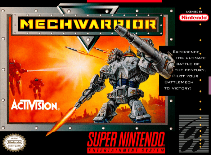 Mechwarrior box art