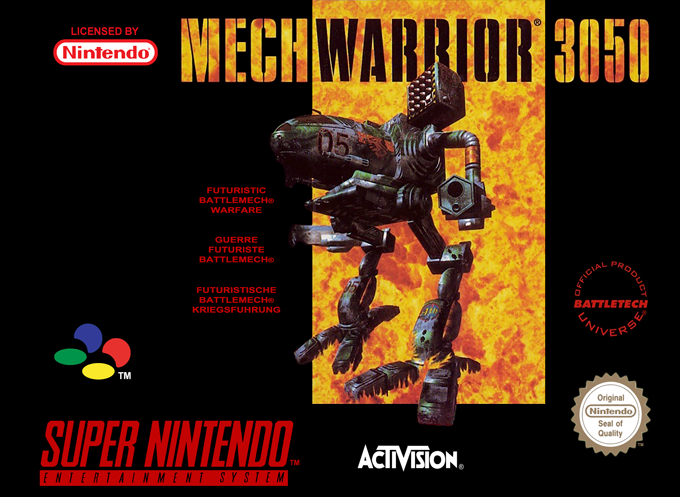 Mechwarrior 3050 — box-2D (EU)