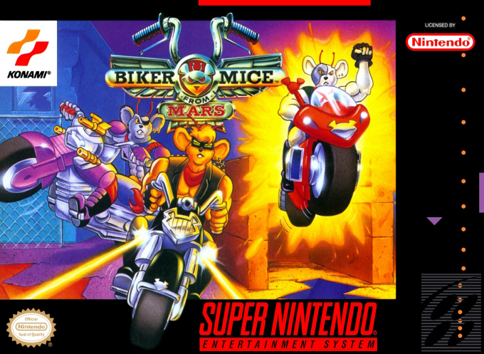 Biker Mice From Mars box art