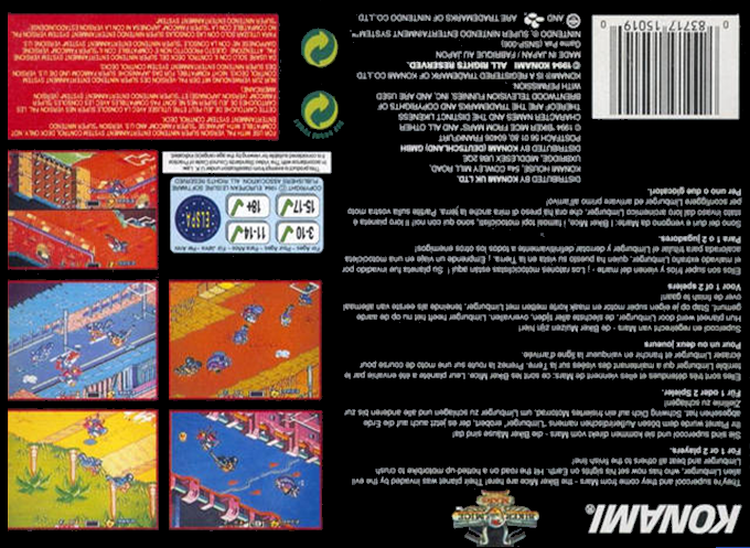 Biker Mice From Mars — box-2D-back (EU)