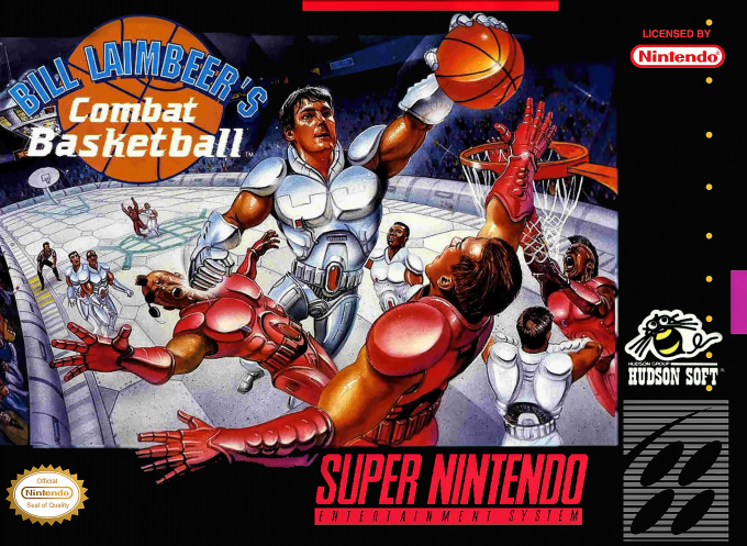 Bill Laimbeer's Combat Basketball box art