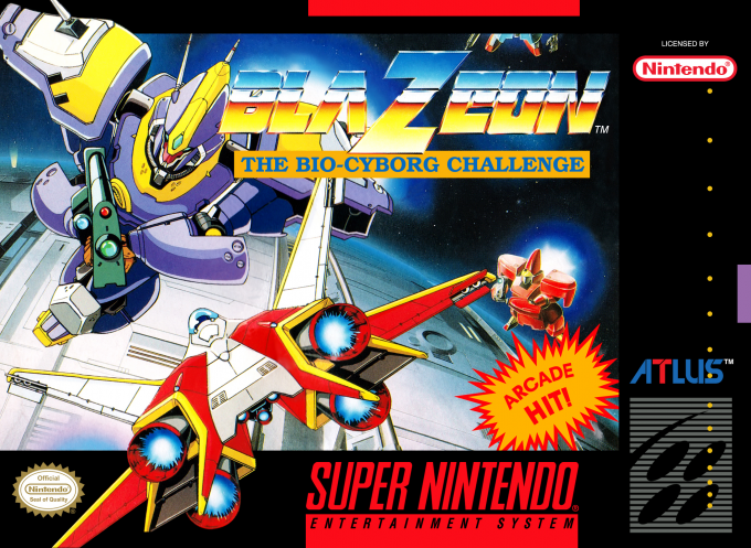 Blazeon - The Bio-cyborg Challenge box art