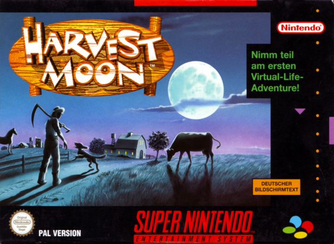 Harvest Moon — box-2D (DE)