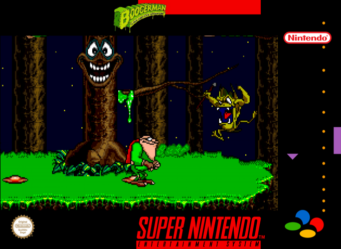 Boogerman - A Pick And Flick Adventure — box-2D (SS)