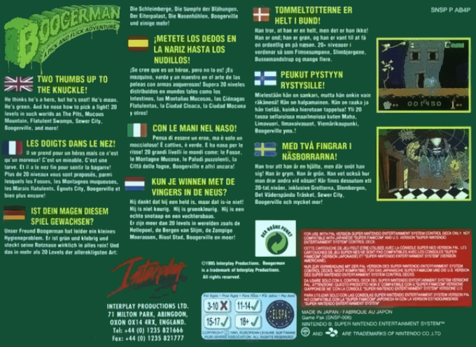 Boogerman - A Pick And Flick Adventure — box-2D-back (EU)