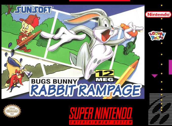 Bugs Bunny - Rabbit Rampage box art