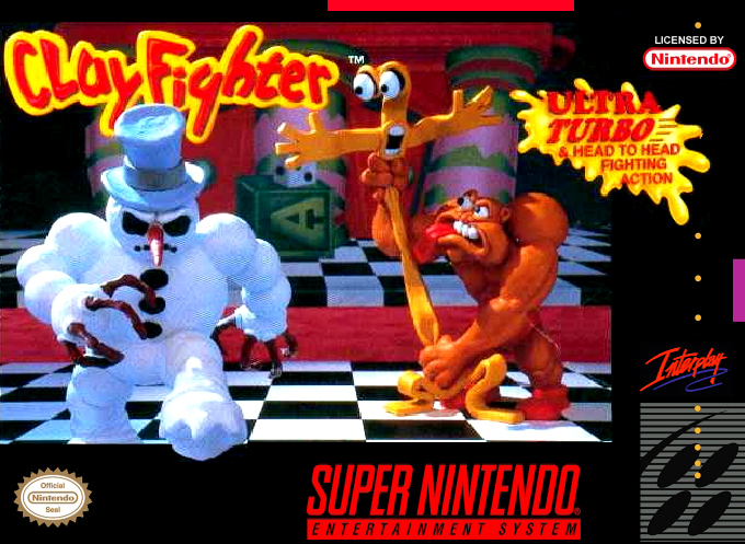 Clay Fighter box art