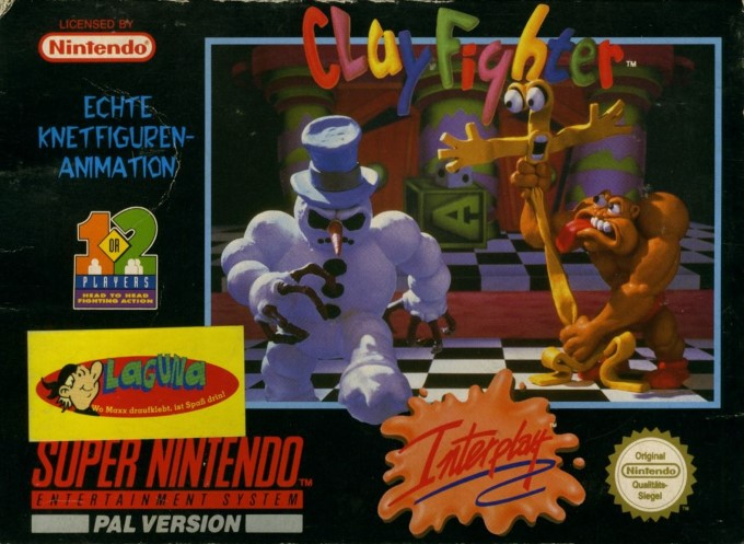 Clay Fighter — box-2D (DE)