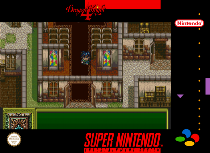 Dragon Knight 4 — box-2D (SS)