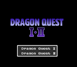 Dragon Quest 1 And 2 — sstitle (WOR)