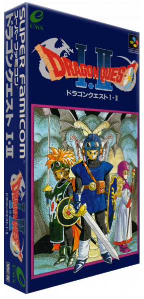 Dragon Quest 1 And 2 — box-3D (JP)