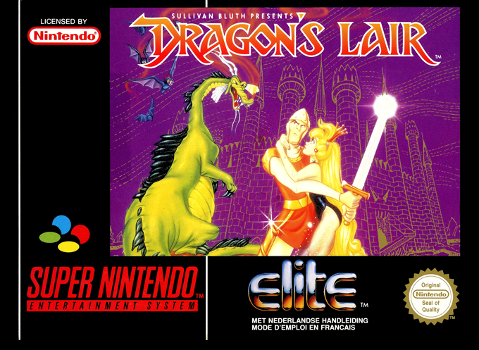 Dragon's Lair — box-2D (EU)