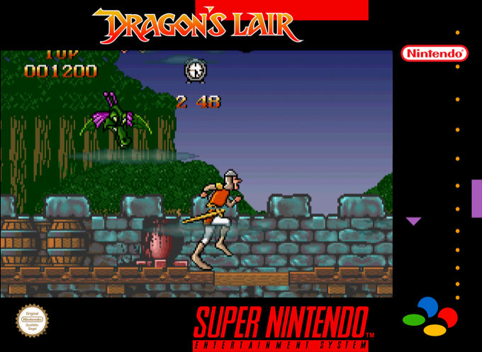 Dragon's Lair — box-2D (SS)