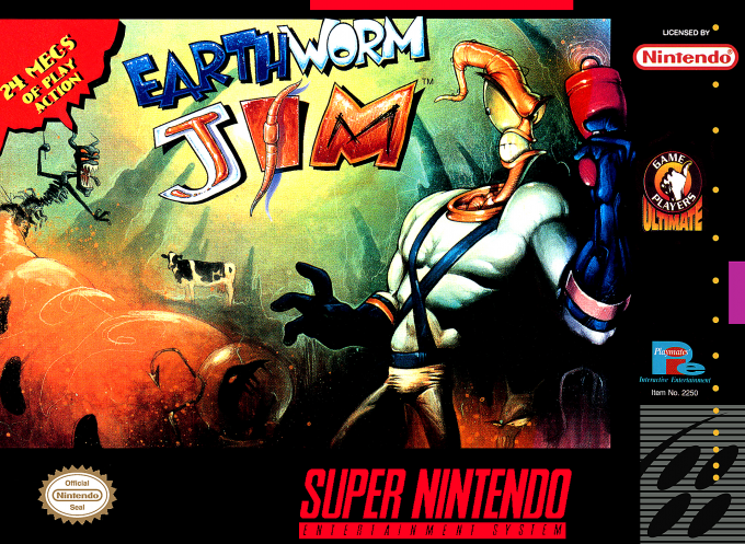 Earthworm Jim box art