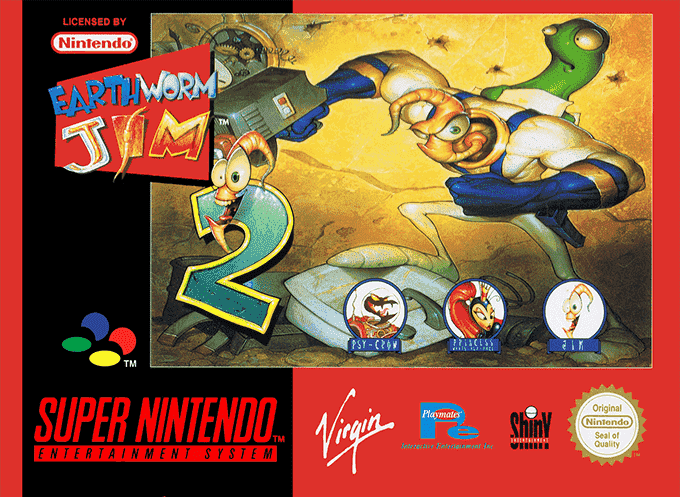 Earthworm Jim 2 — box-2D (EU)