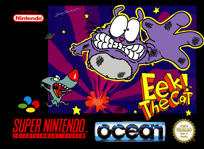 Eek! The Cat — box-2D (EU)