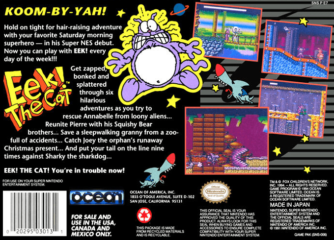 Eek! The Cat — box-2D-back (US)
