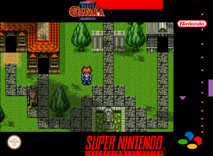 Elfaria 2 - The Quest Of The Meld — box-2D (SS)