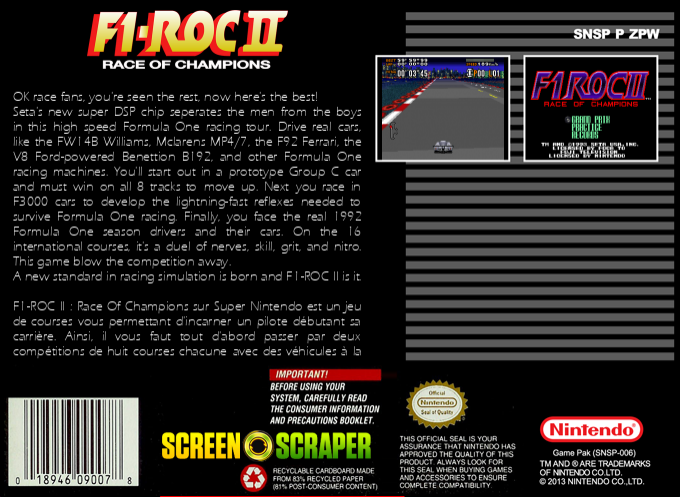 F1 Roc 2 - Race Of Champions — box-2D-back (SS)